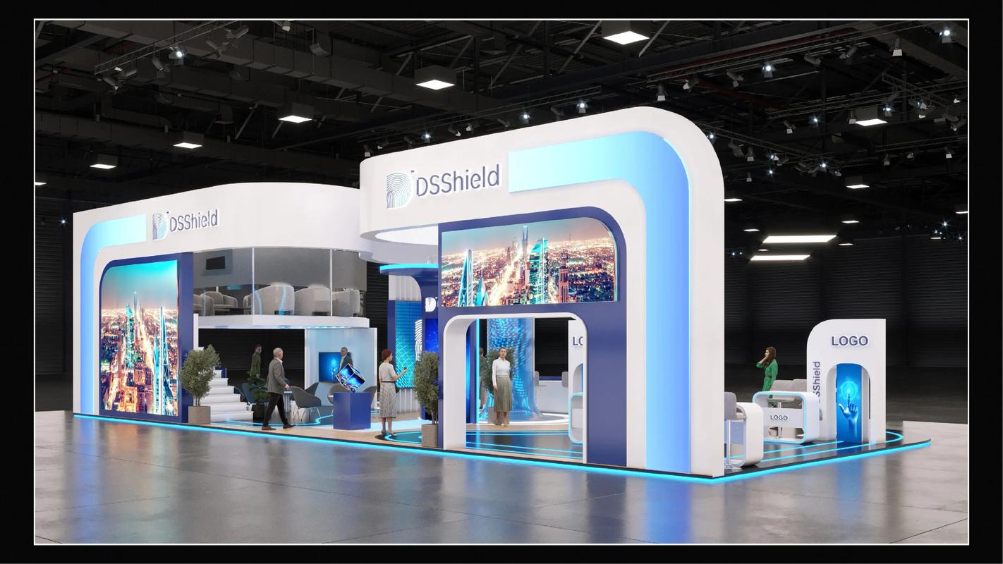 深圳展覽會展臺設計策劃搭建效果圖欣賞